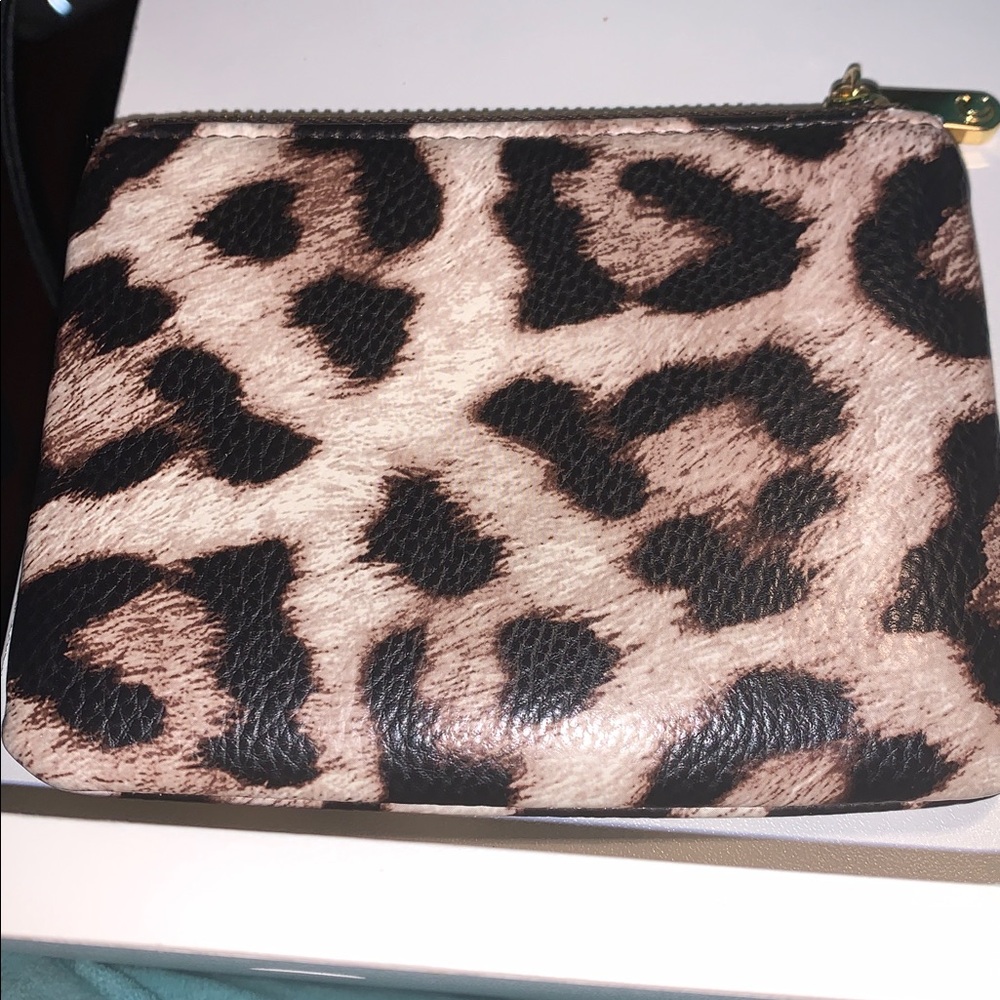 Leopard Print Zip Pouch/wallet - Picture 3 of 5